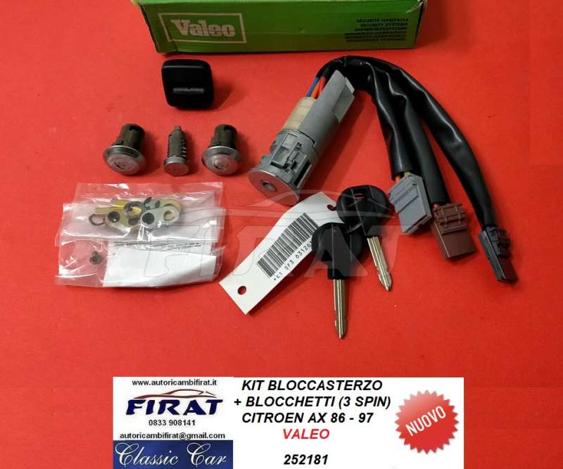 BLOCCASTERZO E BLOCCHETTI CITROEN AX 86-97 3 SPIN. (252181)